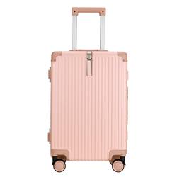 Septwolves Men's 20-inch Suitcase Women's Brand Suitcase 24 Trolley Case Password Box Ten Trendy Student Leather Boxes