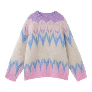 
BJHG reckless Fair Isle couple sweaters for men and women 2025 new winter American round neck thick sweaters