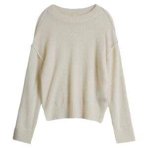 
Simple style round neck pullover sweater for women 26 spring and summer new loose and versatile sweater