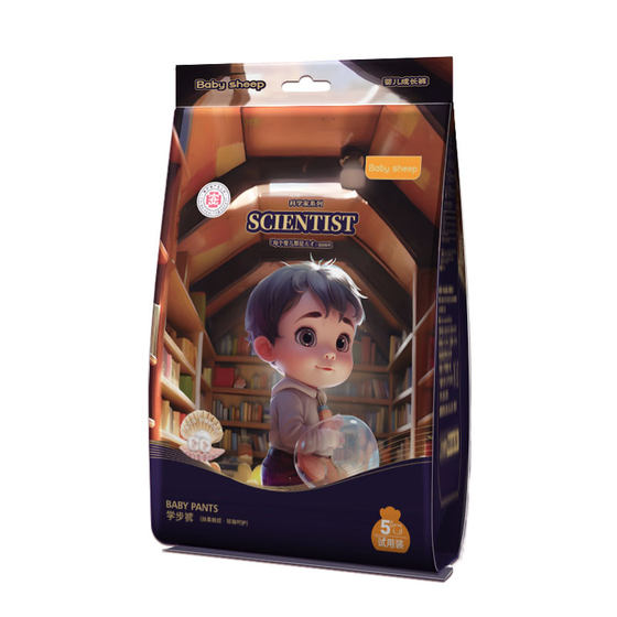 
Babysheep Scientist Pulling Pants Newborn Baby Diaper Ultra Thin Dry Breathable Diapers Trial 5 Tablets