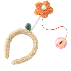 
Baby changing diapers, funny baby headbands, women's coaxing artifacts, hands-free baby sleep rattle toy headbands
