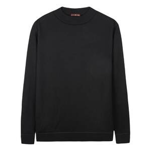 
Caizi men's velvet thickened sweater for men 2025 autumn and winter new style bottoming with warm round neck sweater