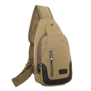 
Bag 2025 new men's chest bag canvas bag crossbody bag men's bag shoulder bag chest small backpack casual waist bag