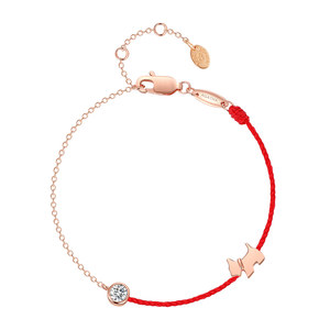 
AGATHA/Aijiasha lucky red rope bracelet animal year jewelry bracelet Christmas gift