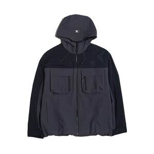 
MLB official men's and women's outdoor waterproof, anti-fouling, three-proof color-blocking jacket 26 spring new model WJB02