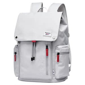 Reebok锐步羽毛球包男生潮流学院风大容量电脑包休闲学生双肩包女