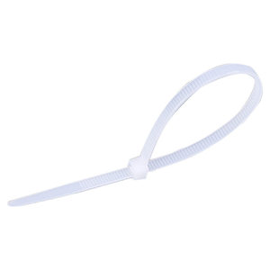 Power source self-locking nylon zip ties, wire harnesses, cable ties, fixed plastic zip ties, wire ties, black and white colors