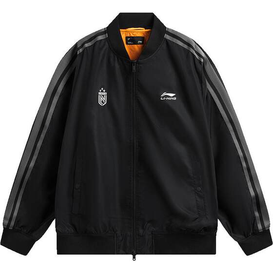 
Li Ning Jacket Men's 2026 Spring New Couple Tops Casual Pilot Sports Baseball Wear Sweater Jacket Women