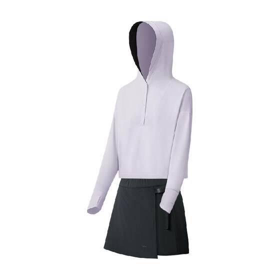 
Women's sun protection amphibious wading suit swimsuit exercise quick-drying sun protection clothes thin short jacket skirt set