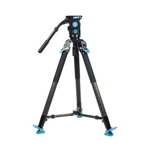 
Sirui SVS75 professional camera carbon fiber tripod SLR camera photography camera video shooting stable bracket fast one-click lifting telescopic SVH15 hydraulic damping handle gimbal