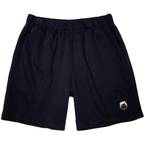 Hong Kong trend brand simple design loose versatile short pants men's clothing summer new sports wind embroidery and leisure pants