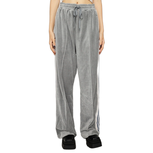 
SLY spring office sports style elastic waist velvet casual pants for women 030GAZ81-6080