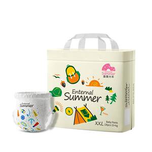 
Midsummer Light Year Momo Tea Diaper Pulling Pants NB-XXXL Size Optional Antibacterial Care High-Ventury Breathable