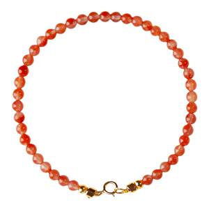 
Qingxiangtai Natural Baoshan Bingpiao Nanhong Bracelet Official Flagship Store 14k Very Fine Agate Bracelet Women's Red String