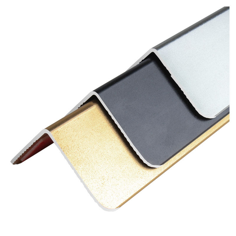 Protector De Esquina De Aluminio Solicase 0.6x0.6x122cm 6pcs Negro