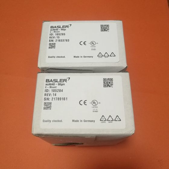 basler 巴斯勒acA640-90gm黑白工业相机 acA640-90gc 30W彩色CCD