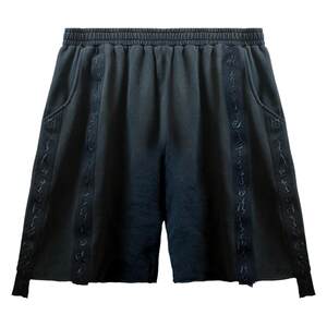 Half-in-life Haoqi eternal Chinese style embroidered casual shorts men's pants summer national trend loose five-point pants