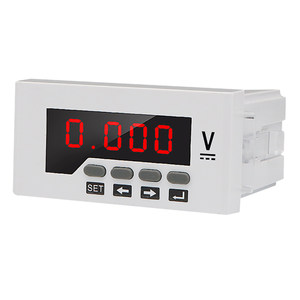 
Ouxin DP3 DC digital display voltage meter low voltage 20v high voltage 1000v optional RS485 communication alarm
