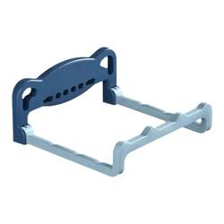 Household folding washbasin rack without punching wall-mounted bathroom foldable storage drain rack hanging rack strong