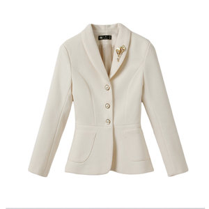 Woolen small fragrance jacket for women in autumn and winter 2025 new high-end small French celebrity temperament short top