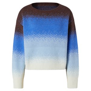 
The same style of the mall, Mosak winter wool gradient pullover sweater top for women