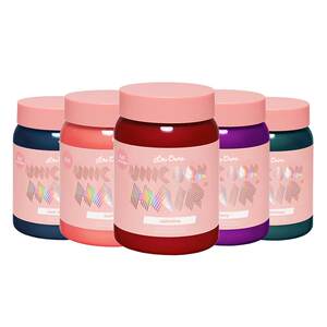 
Lime Crime Unicorn Hair Dye Cream Plant-Based Hair Dye Cream Neptune Red Highlight Part is valid until 27.3