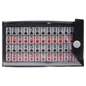 Magic Card close -up heart reading Magic props children student student puzzle parent -child interactive thinking training
