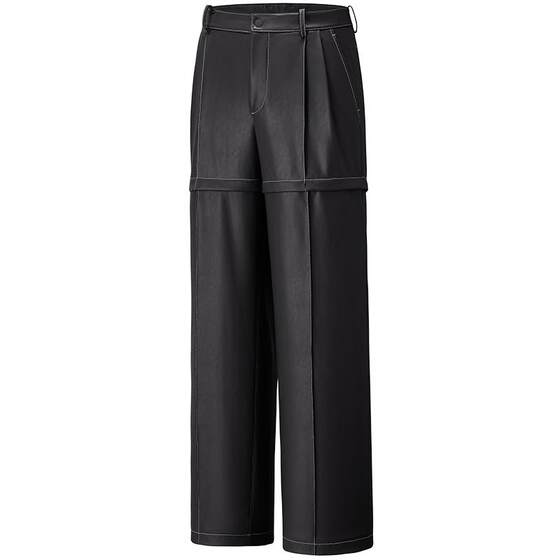 
ANTAZEROKRIS丨Co-branded clothing series straight casual trousers for men and leather pants for women 172546501G