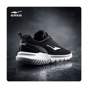 Hongxing Erke mesh sports shoes summer running shoes new soft sole lightweight men's shoes middle-aged dad casual shoes