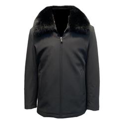 Removable Fox Fur Collar For Men, Removable Rabbit Fur Liner, Winter Warm Jacket, Lenzon Collar
