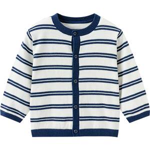 Balabala baby sweater jacket children's cardigan sweater spring and autumn children's clothing boys and girls pure cotton clothes