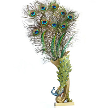 Peacock Feather Big Eyes Home Furnishings DIY Accessories