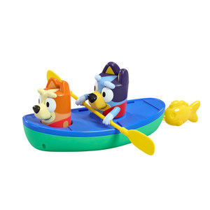 
Toomies bluey canoe bluey animation same style bath and water toy children's early education gift