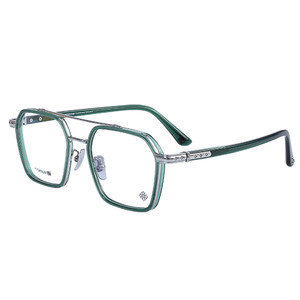 New product box box suit thugs retro literary art can be matched with close -up mirror black frame ultra -light men's and women's glasses rack tide