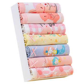 [100% Cotton Crotch] Class A girls pure cotton underwear