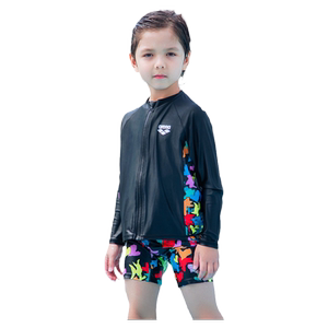 ARENA Ares Children's Swimming Swiming Swiming Boys Girls Swimsuit Swimwear Slims Long Sleeve cute men and women universal
