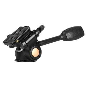 
Lightweight era Q08 handle three-dimensional damping gimbal SLR camera 360 degree panoramic vertical shooting multi-angle professional photography tripod small hydraulic gimbal concert anti-shake gimbal