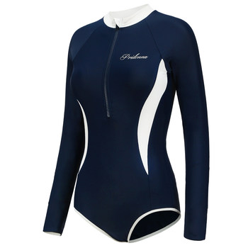 Hot spring pridonna anti-chlorine wetsuit one-piece swimsuit