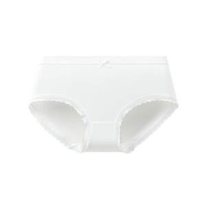 
Sanfu women's middle waist hip underwear, unprinted soft, comfortable and breathable cotton half boxer pants 497781