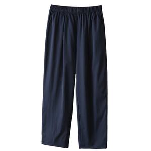 
Large size women's cropped pants summer new fat mm Korean style elastic waist straight-leg pants slimming wide-leg pants trendy Harem pants