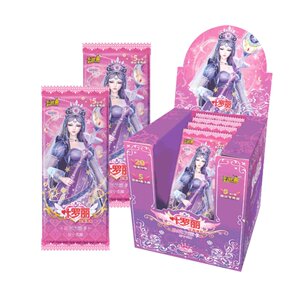 Ye Luoli card crystal diamond pack fifteenth bullet 15 complete set of a box of collection book night loli transparent card genuine