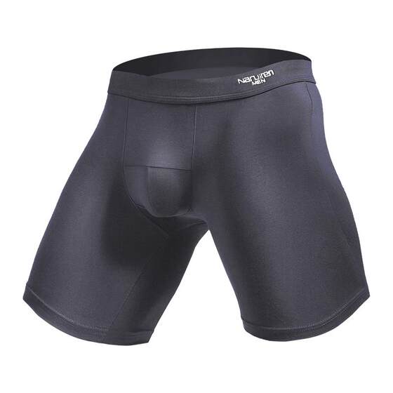 
Nanjiren Men's Underwear Anti-wear Leg Crotch Summer Thin Men's Modal Sports Running Extended Transparent 2026 New Style