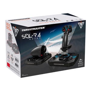 
Thrustmaster's new flight joystick SOL-R4 throttle + joystick set is suitable for PC flight simulation air combat game sticks