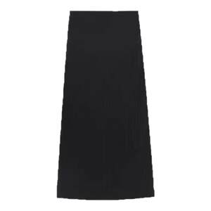 
LeoMami maternity wear spring and summer stretch cotton high-waisted A-line skirt thin drape slim fit hip-hugging skirt