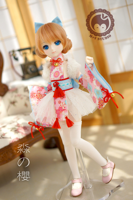 taobao agent [Clearance] Miao の Sakura Improvement and Gaunt Costume MDD4 points 3 points DD1/4 1/3BJD cute baby clothes spot