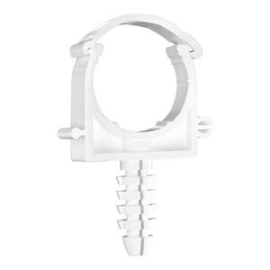 PPR water pipe fixing snap pipe card 4 points 6 points 1 inch pipe clamp U-shaped pipe card with foot buckle clip water pipe accessories