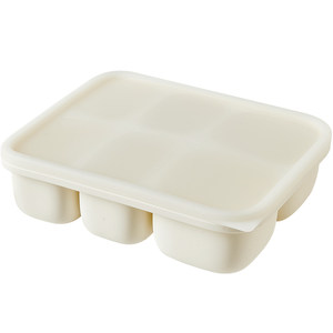 Lexiele Duck Baby Supplementary Food Box Meat Mud Storage Box Supplementary Food Frozen Container Silicone Ice Baby Baby Mold