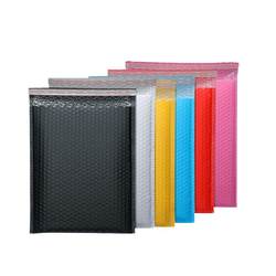 Colorful bubble envelope bag pe co-extruded express shockproof