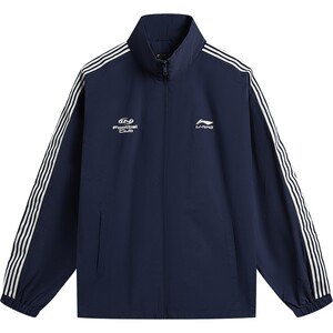 
Li Ning jackets for men and women, 2026 new couple tops, spring retro woven stand-up collar jackets, sports windbreakers