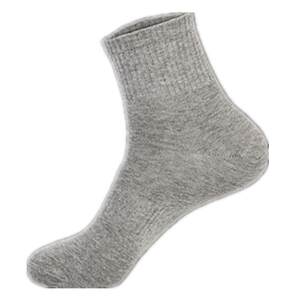 Men's socks, sports socks, single and double white socks, men's short socks, white cotton, women's odorproof pure cotton sweat-absorbing medium tube four seasons